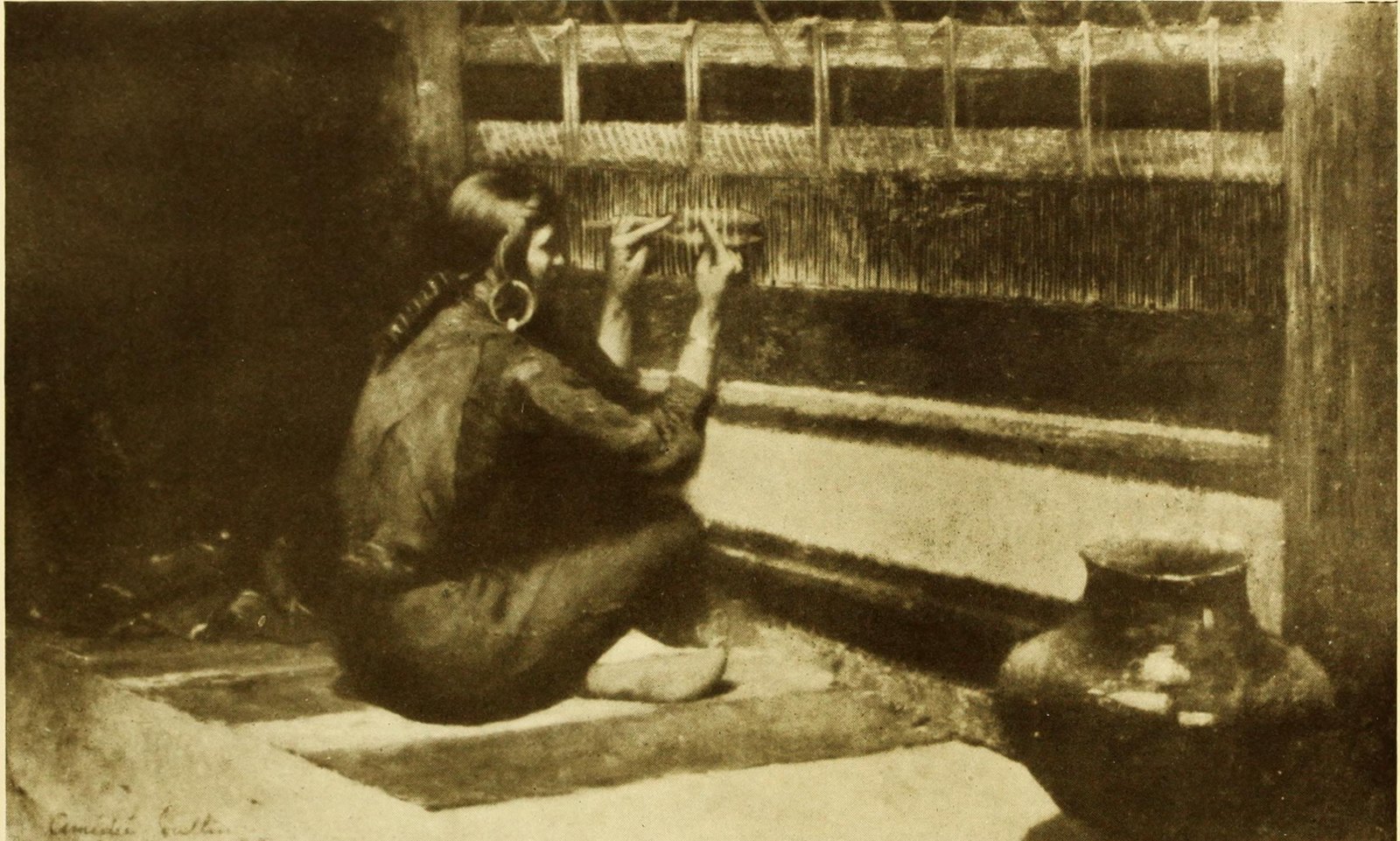 Amédée Joullin's The Weaver