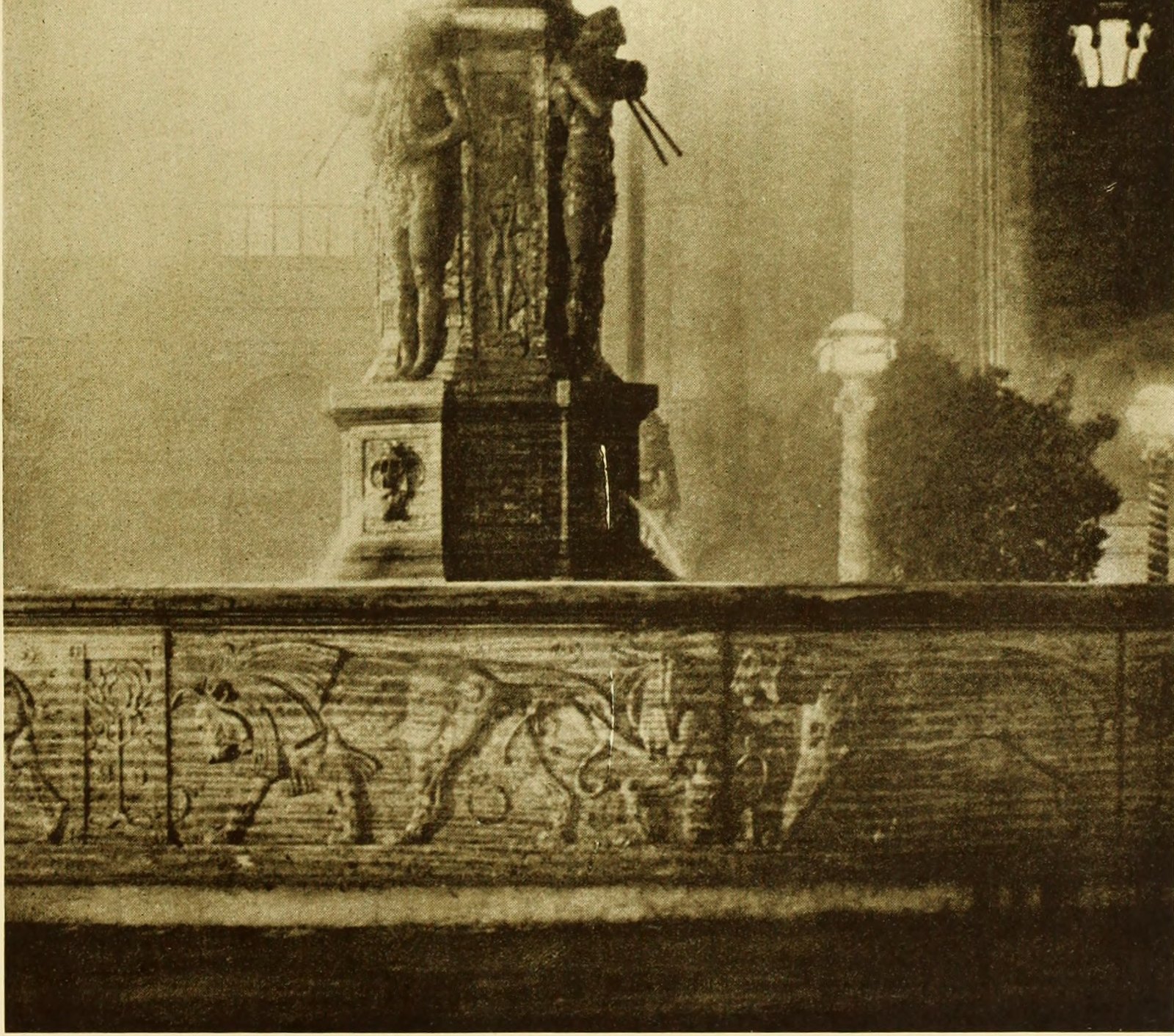 A fountain at the fair, from Art in California