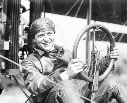 The aviator Art Smith, photographed in March 1915