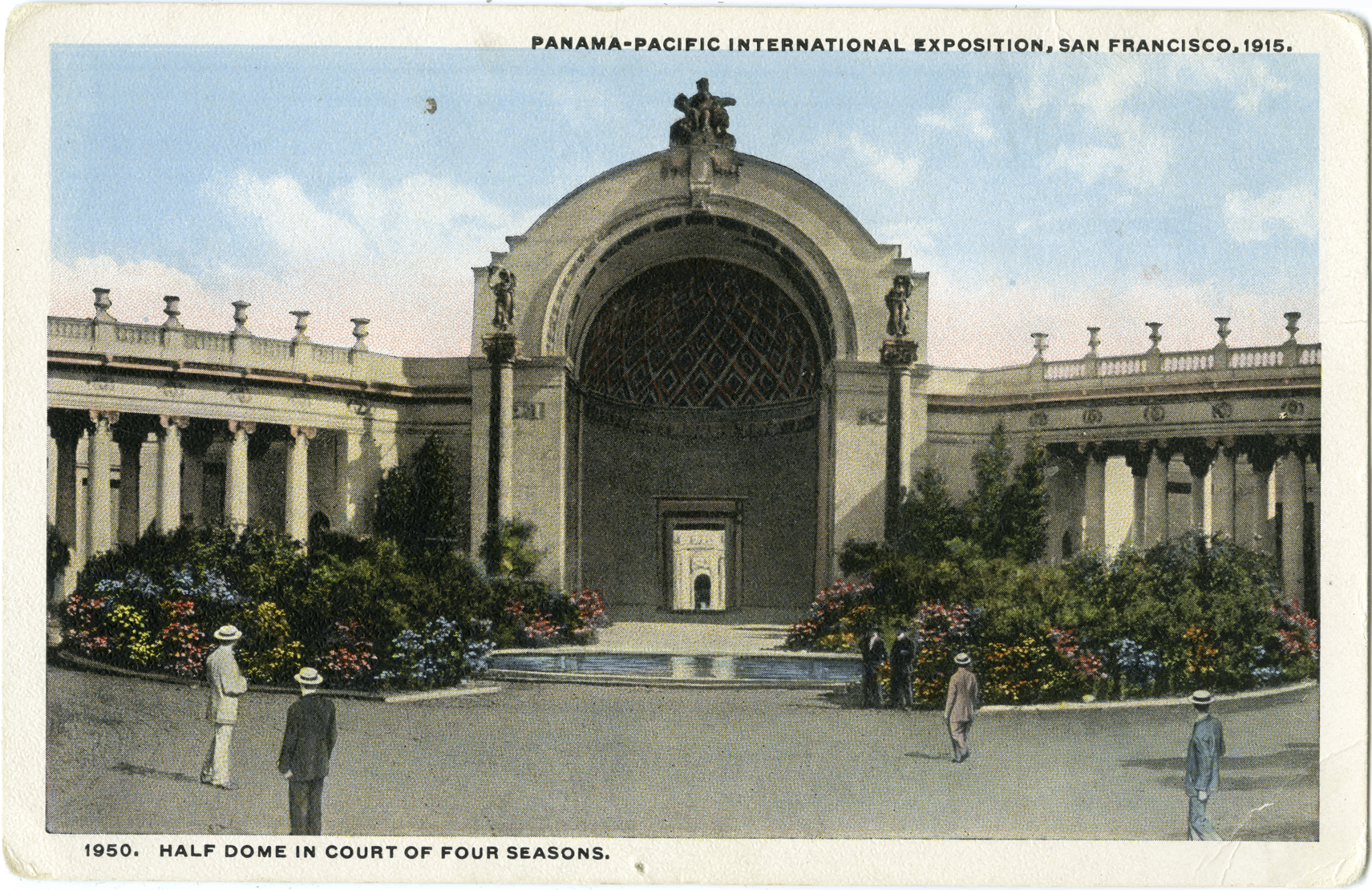 The half-dome of the Court of the Four Seasons