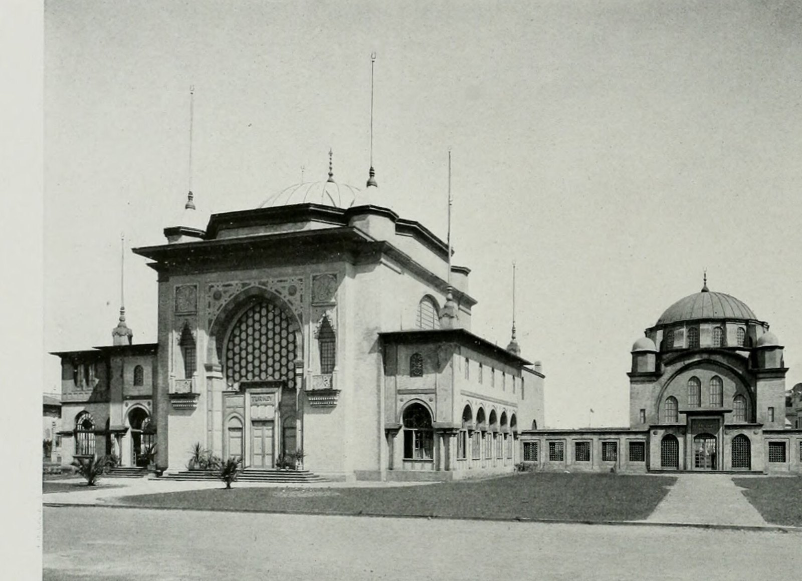 The Turkish pavilion