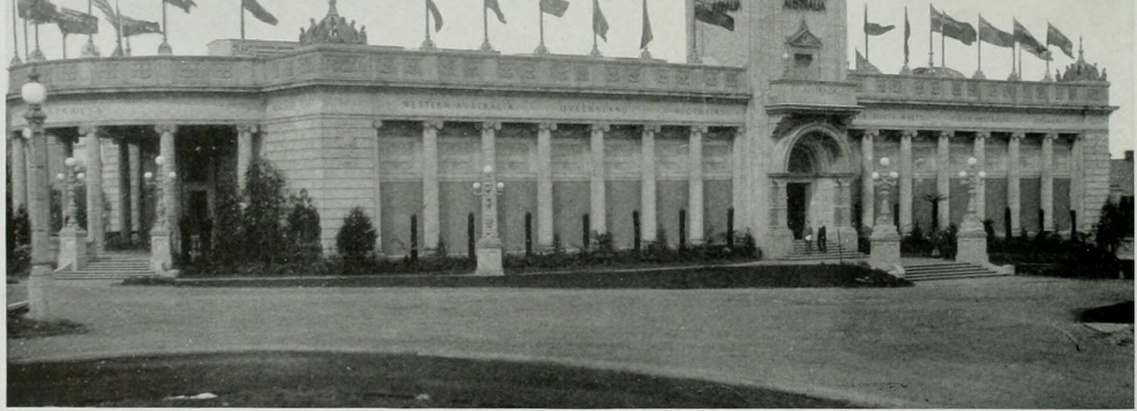 The Australian pavilion