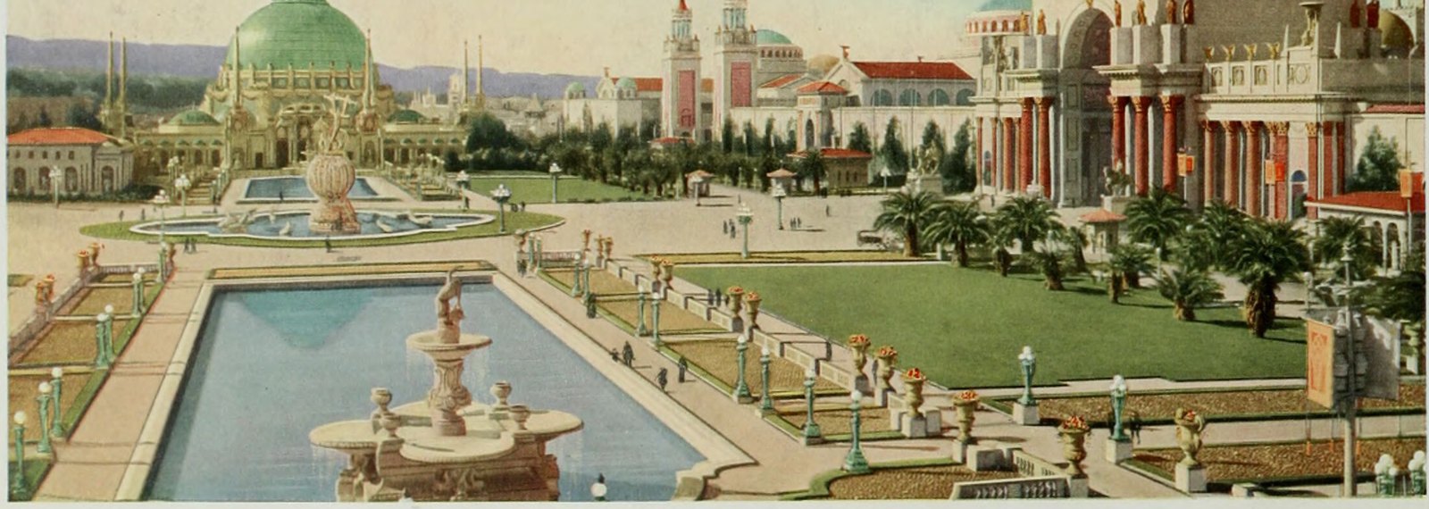 The South Gardens (color plate)