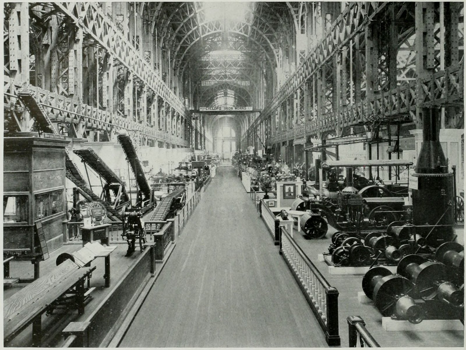 Inside the Palace of Machinery