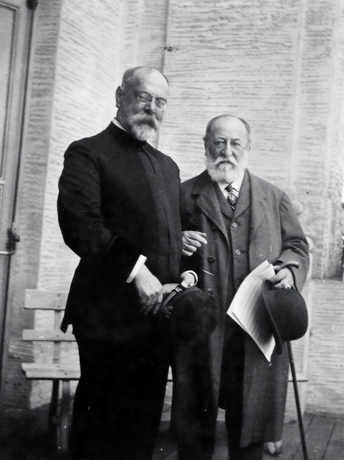 John Philip Sousa and Camille Saint-Saëns, 1915