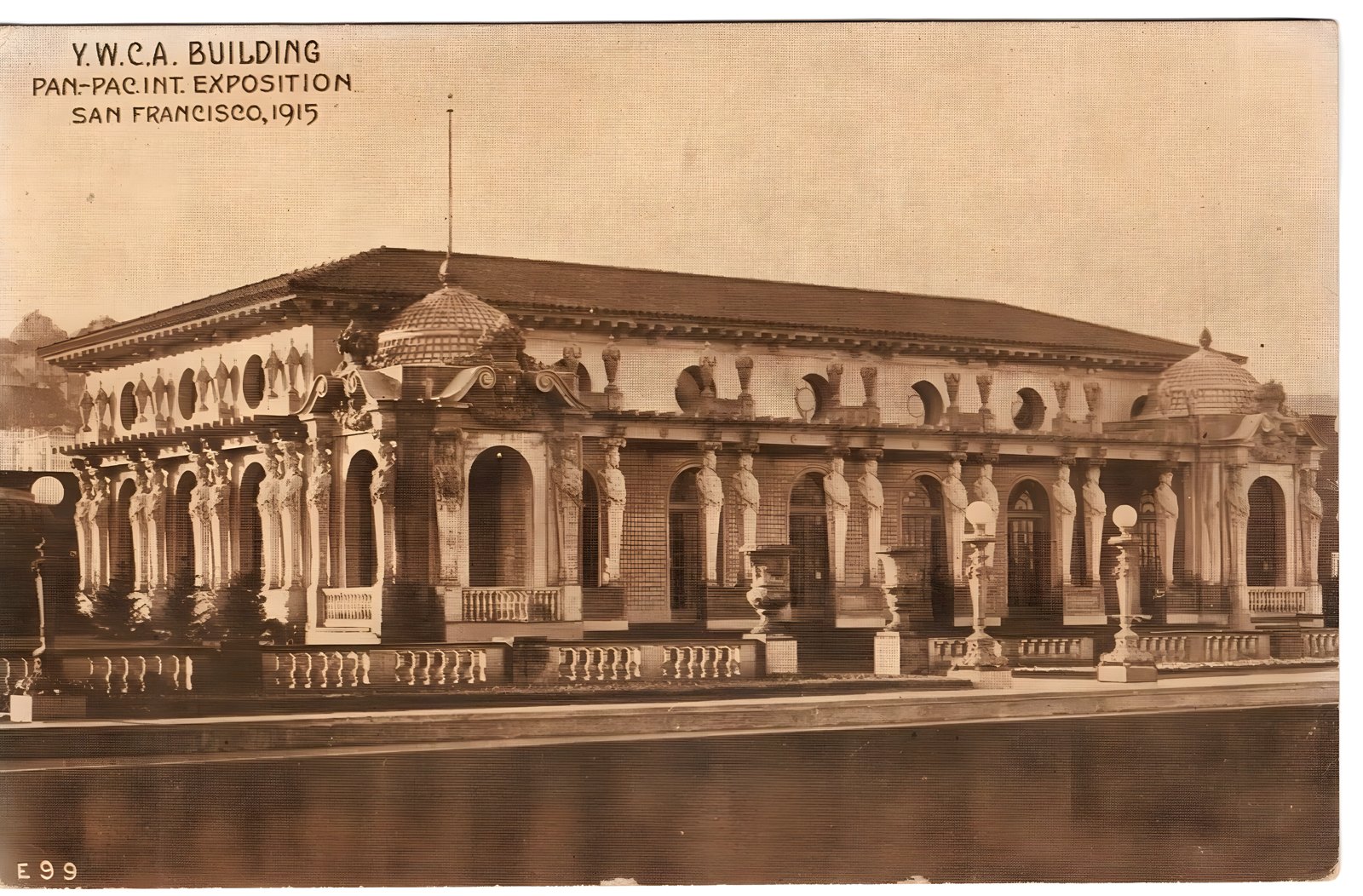 The Y.W.C.A. Building on a 1915 postcard