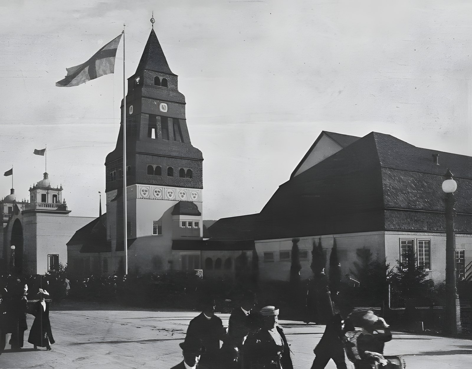 Swedish Pavilion and its tower