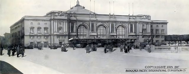 The Exposition Auditorium, as published in 1914