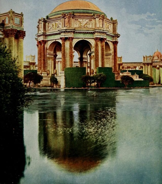 The Palace of Fine Arts, from the cover of Pacific Gas and Electric Magazine, March 1915