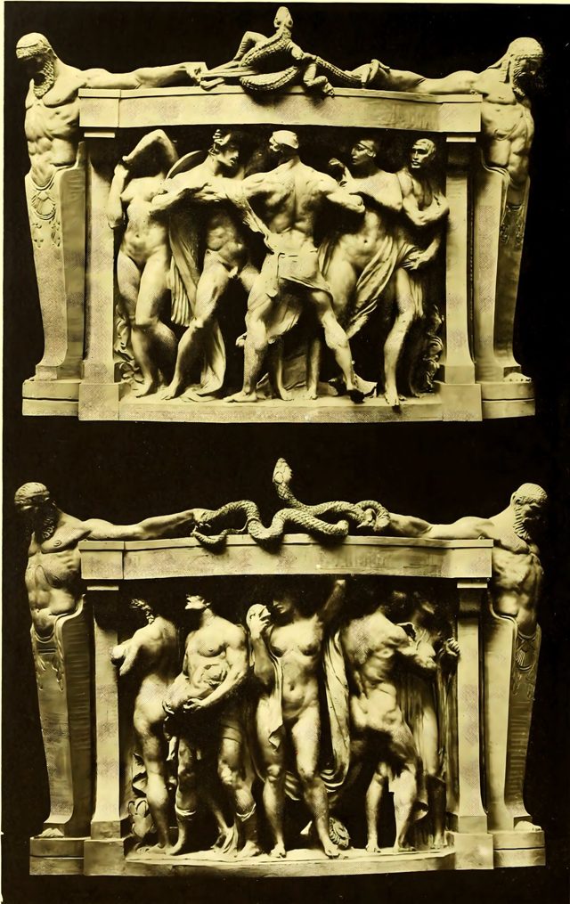 Relief panels from the fair, from Art in California