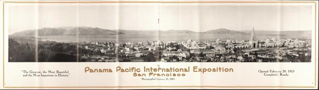 A Southern Pacific brochure for the Exposition: "The greatest, the most beautiful and the most important in history"