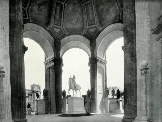 Beneath the dome of the Rotunda, Palace of Fine Arts