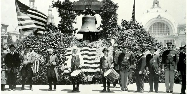 The Liberty Bell arrives