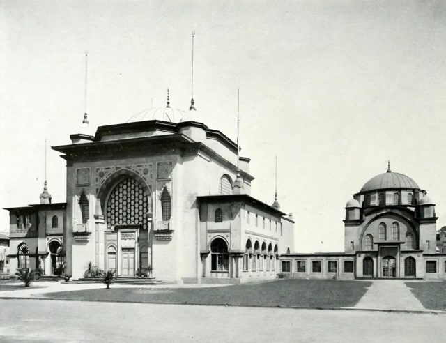 The Turkish pavilion