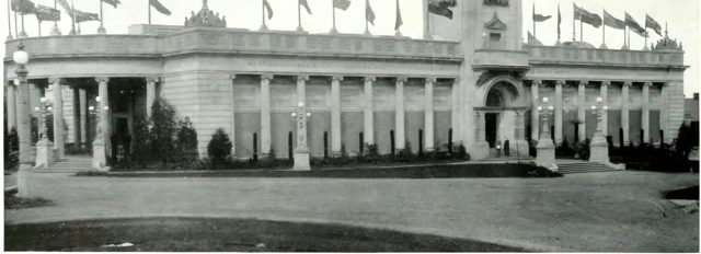 The Australian pavilion