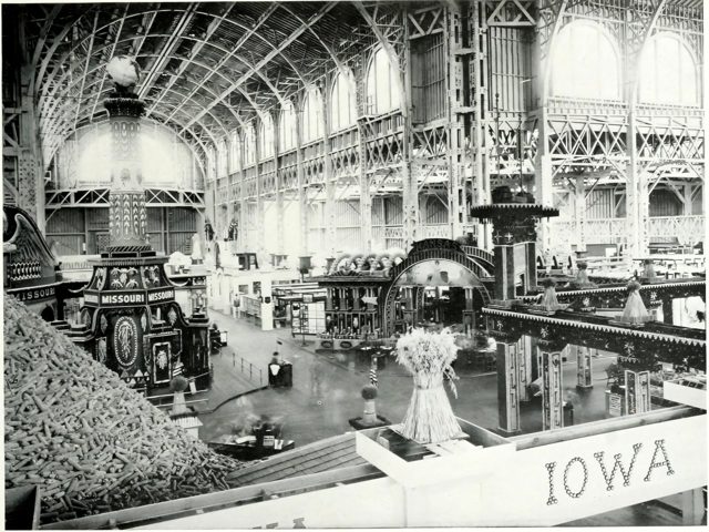 Inside the Palace of Agriculture