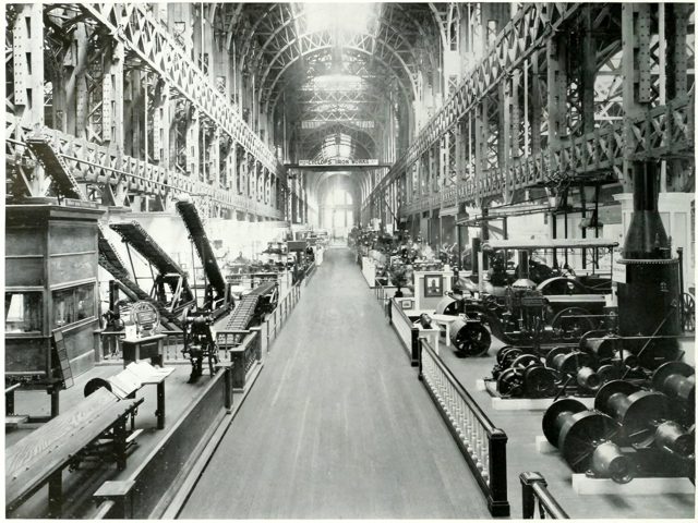 Inside the Palace of Machinery