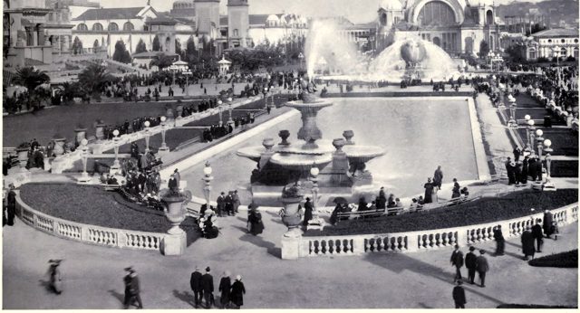 The South Gardens from the Palace of Horticulture