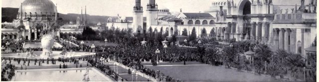 Crowds in the South Gardens, 1915