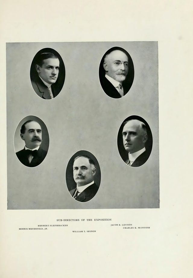 Sub-directors of the Exposition