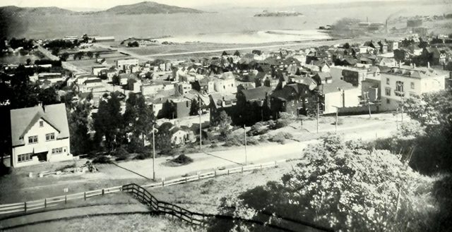 The site in March 1912