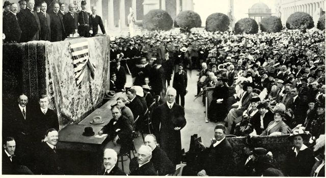Taft Day in the Court of the Universe, September 1915