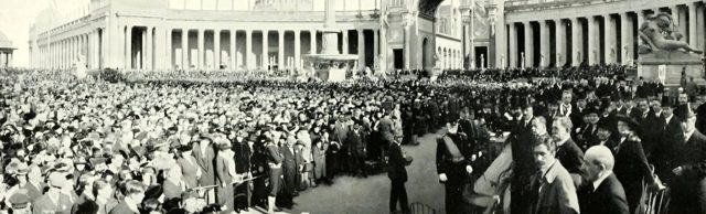 Closing day in the Court of the Universe, December 4, 1915