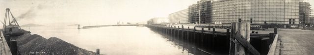 Panorama of the Yacht Harbor, April 1, 1914