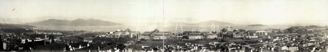 The grounds on February 20, 1914, one year before opening day