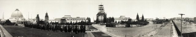 Panorama taken from the south gardens, June 21st, 1914