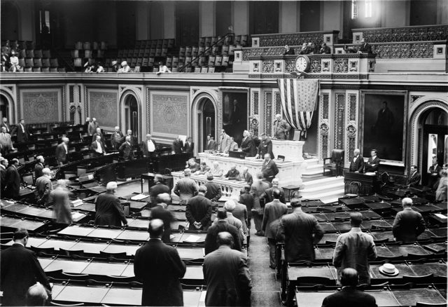 House in session. May 1911