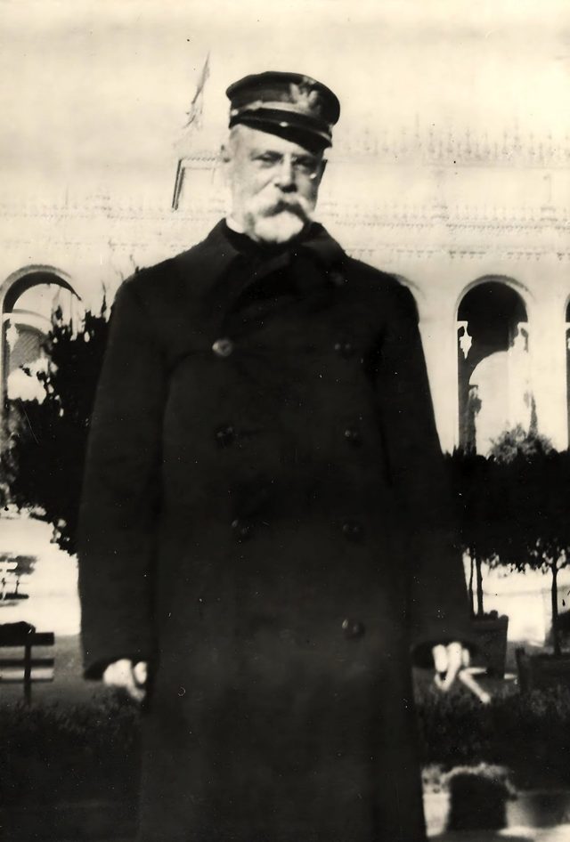 John Philip Sousa in uniform at the Exposition, 1915