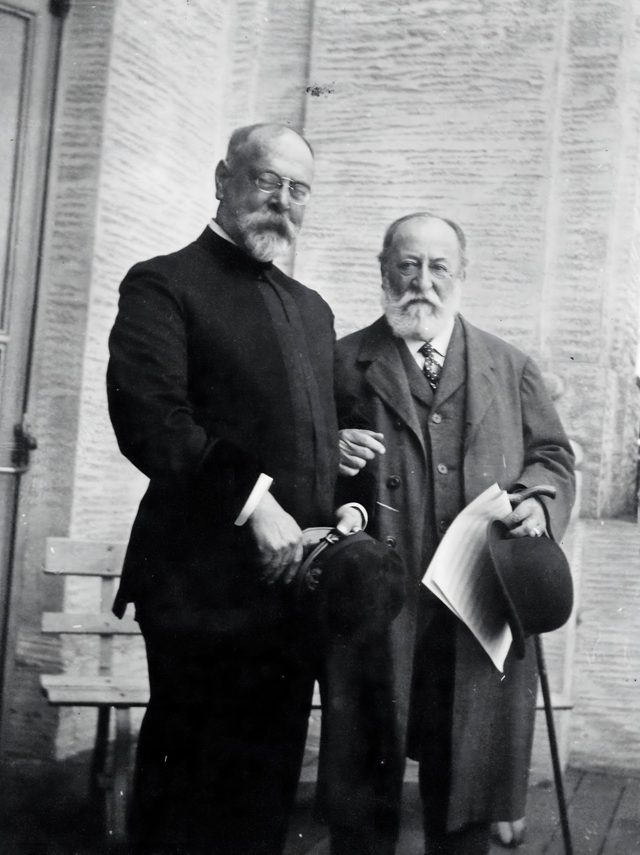 John Philip Sousa and Camille Saint-Saëns, 1915