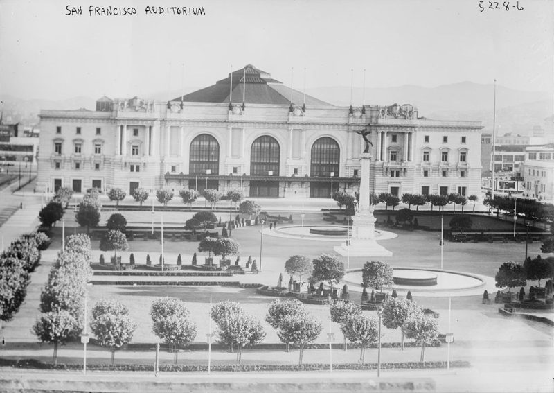 The Exposition Auditorium in the Civic Center