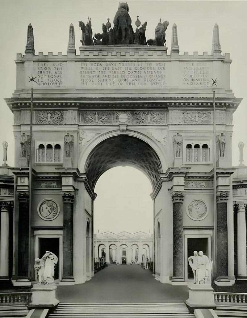 The Arch of the Rising Sun with the Nations of the East