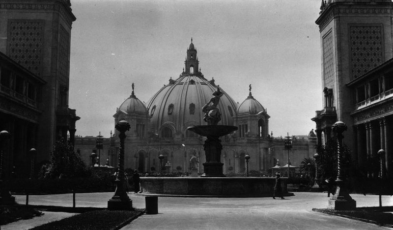 Festival Hall from the South Gardens