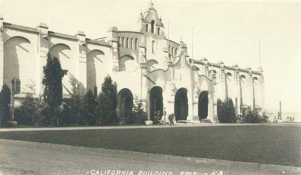 Postcard of the California Building
