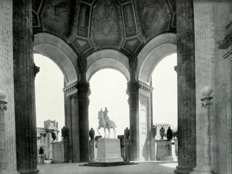 Beneath the dome of the Rotunda, Palace of Fine Arts