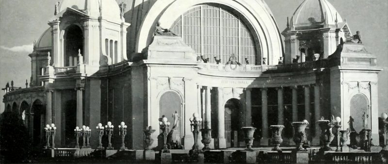 Festival Hall, the domed concert hall that held the Exposition organ