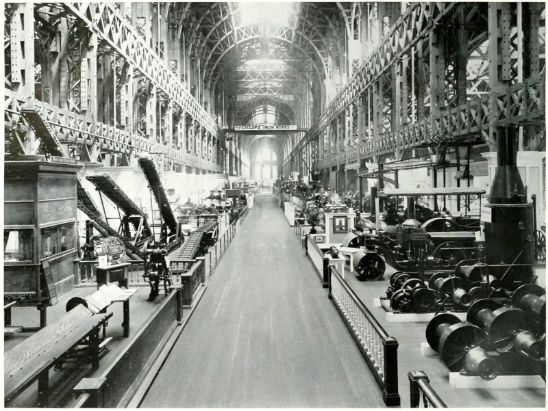 Inside the Palace of Machinery