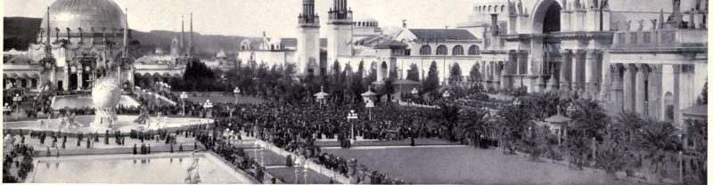 Crowds in the South Gardens, 1915