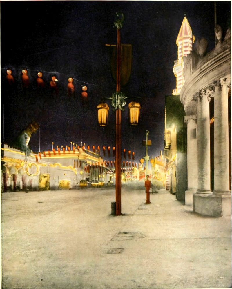 Where bright lights lured: the Zone at night