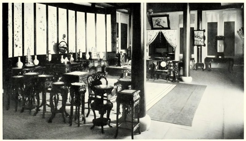 A group in the Hall of Audience, Chinese Pavilion