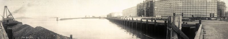 Panorama of the Yacht Harbor, April 1, 1914
