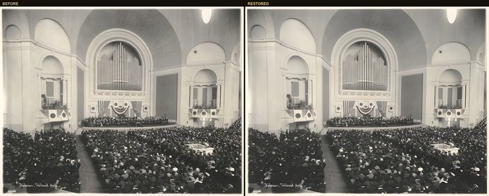Before and after restoration: inside Festival Hall
